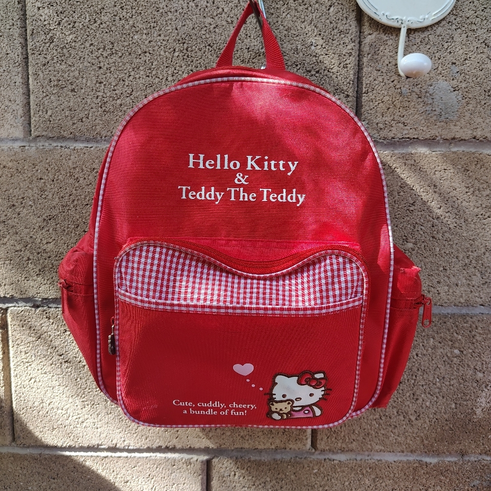 Vintage 1976 Sanrio Hello Kitty Backpack